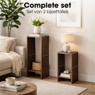 Side table Gian Dark brown by Mica Decorations