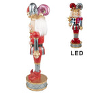 Dekorationsbild Harlequin mit LED 13x10x38 cm / 2xaaa von Clayre & Eef.