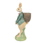 Decoration rabbit 11x11x30 cm by Clayre & Eef.