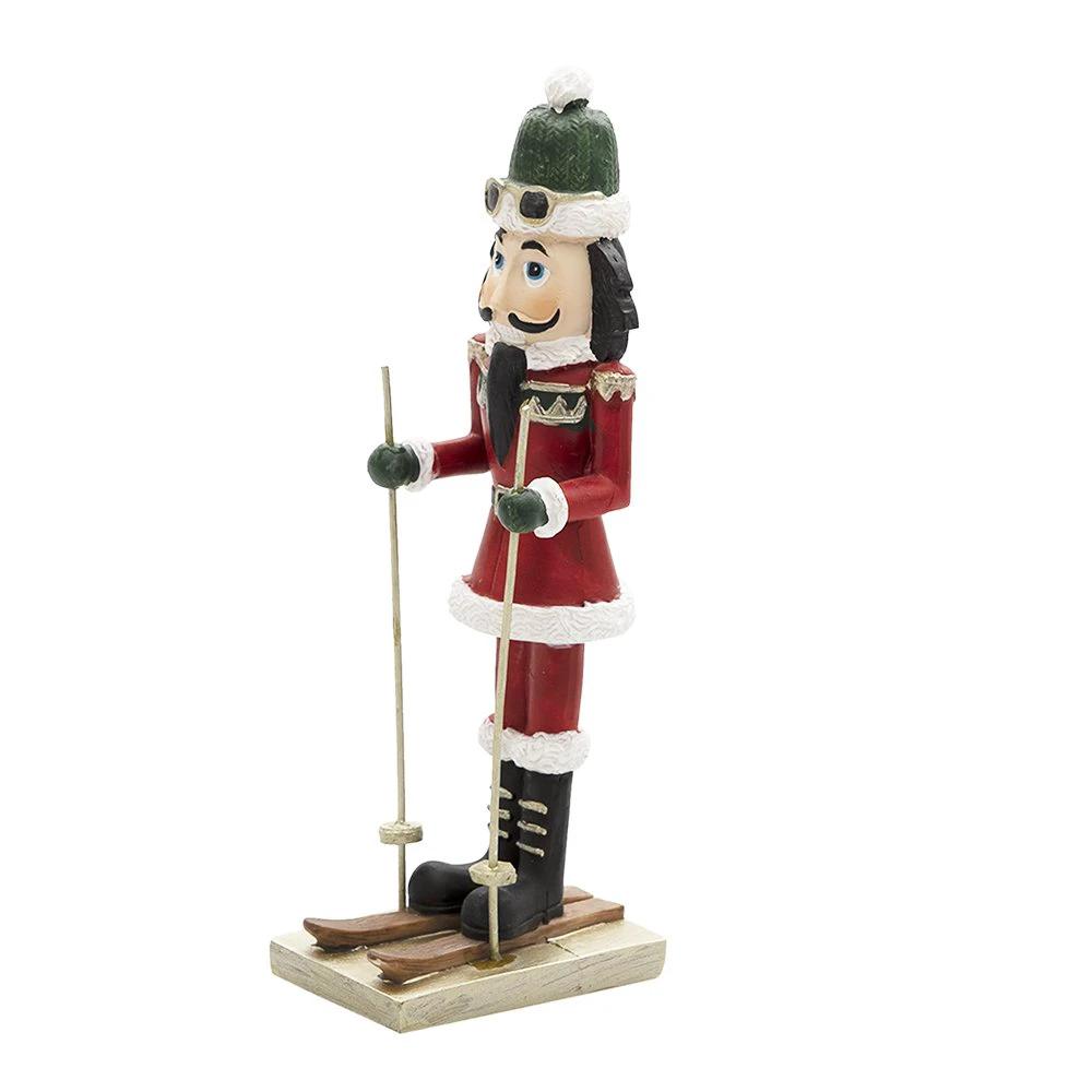 Decoration nutcracker 6x4x17 cm by Clayre & Eef.