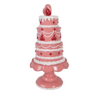 Decoration Image Cake Ø 16x33 cm Pink Plastic by Clayre & Eef.