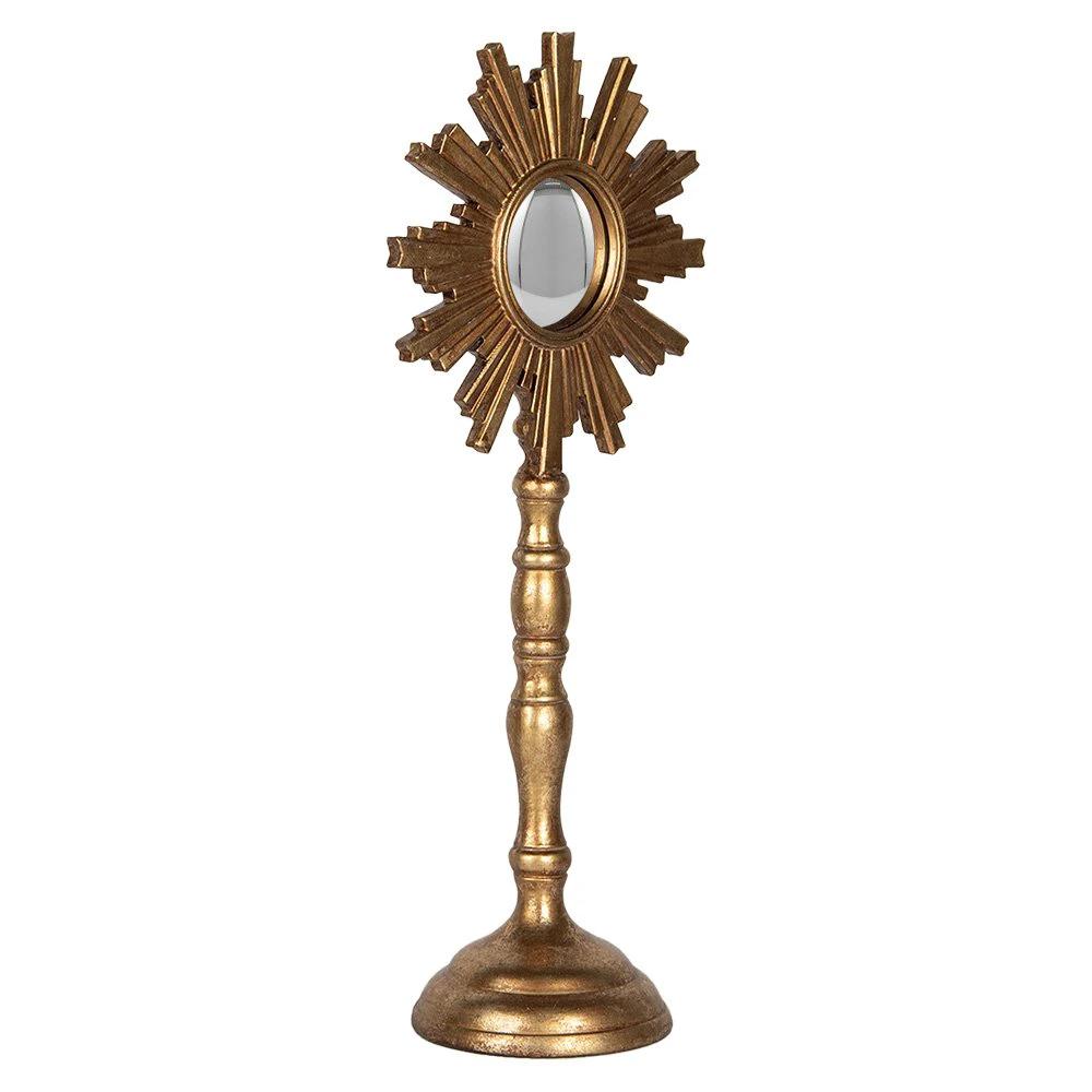 Decoration image 16x9x36 cm gold -colored plastic by Clayre & Eef.