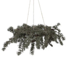 Christmas wreath Ø 60 / 3xAA Green Plastic by Clayre & Eef.
