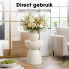 Elliott side table Off-white by Mica Decorations