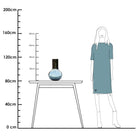 Vaas - Seim S gloss grey by Vase The World