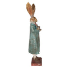 Decoration Statue Rabbit 14x12x47 cm Gold-colored Plastic by Clayre & Eef.