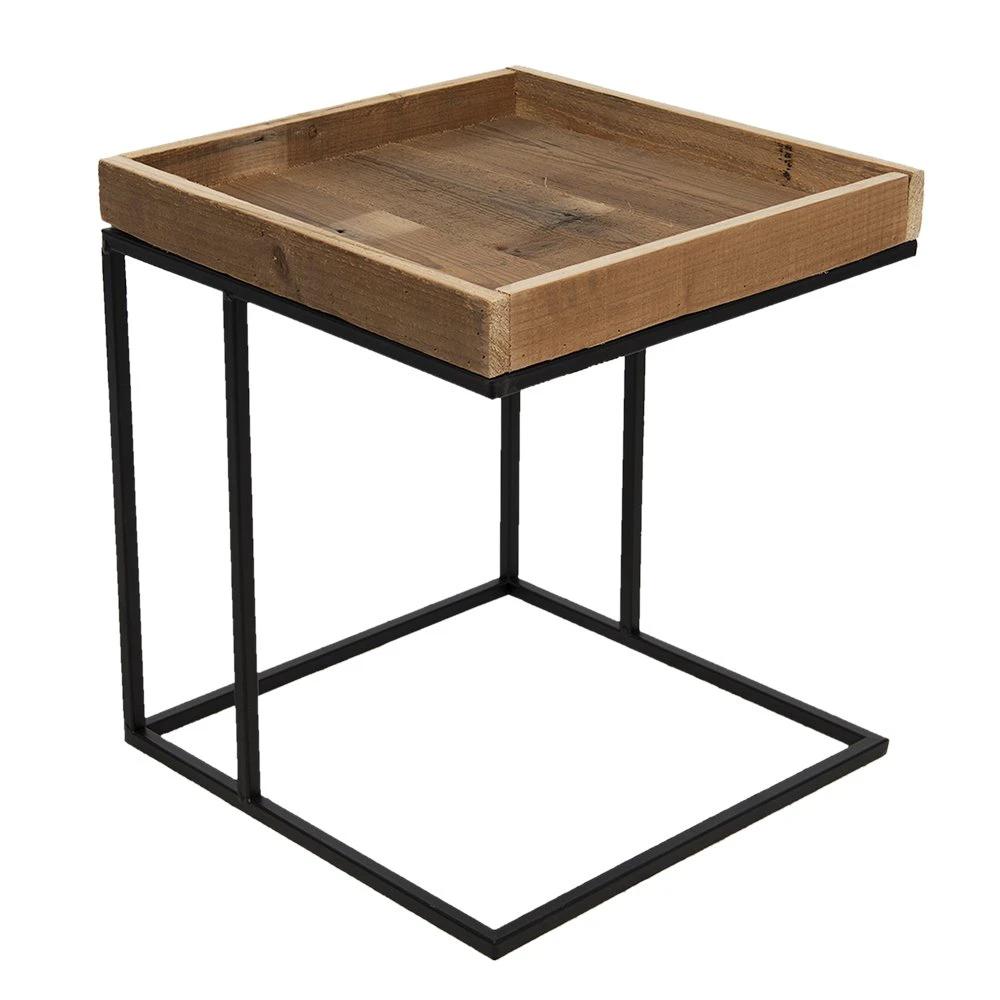 Side table 40x40x45 cm by Clayre & Eef.