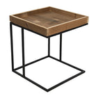Side table 40x40x45 cm by Clayre & Eef.