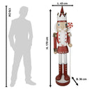 Decoration nutcracker 43x36x170 cm by Clayre & Eef.