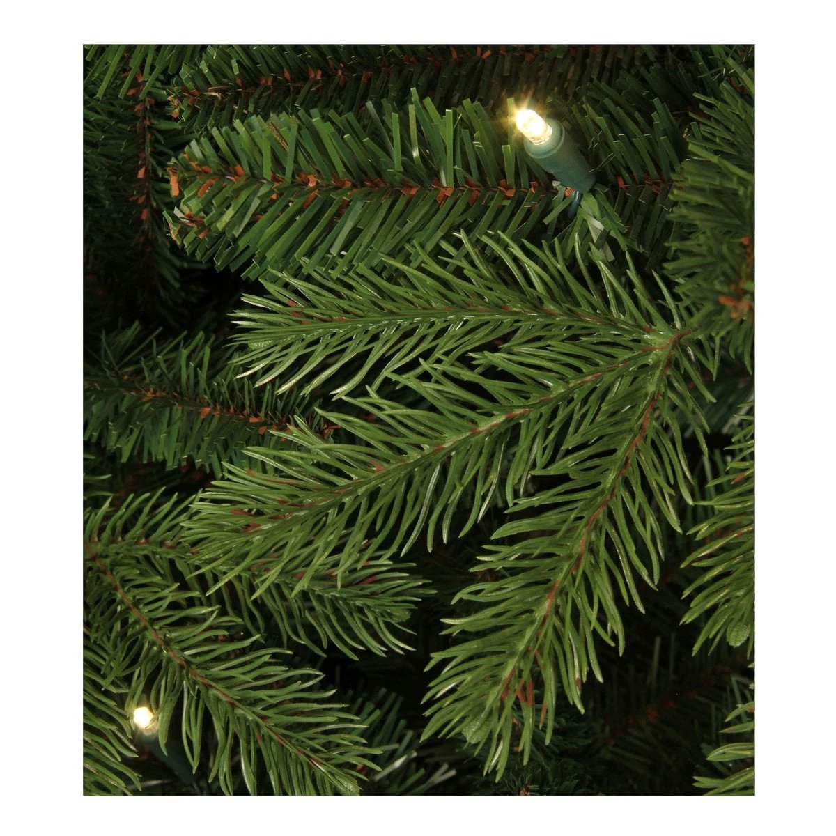 Vancouver Artificial Christmas Tree with LED Lighting - H185 x Ø124 cm - Green by House of Seasons