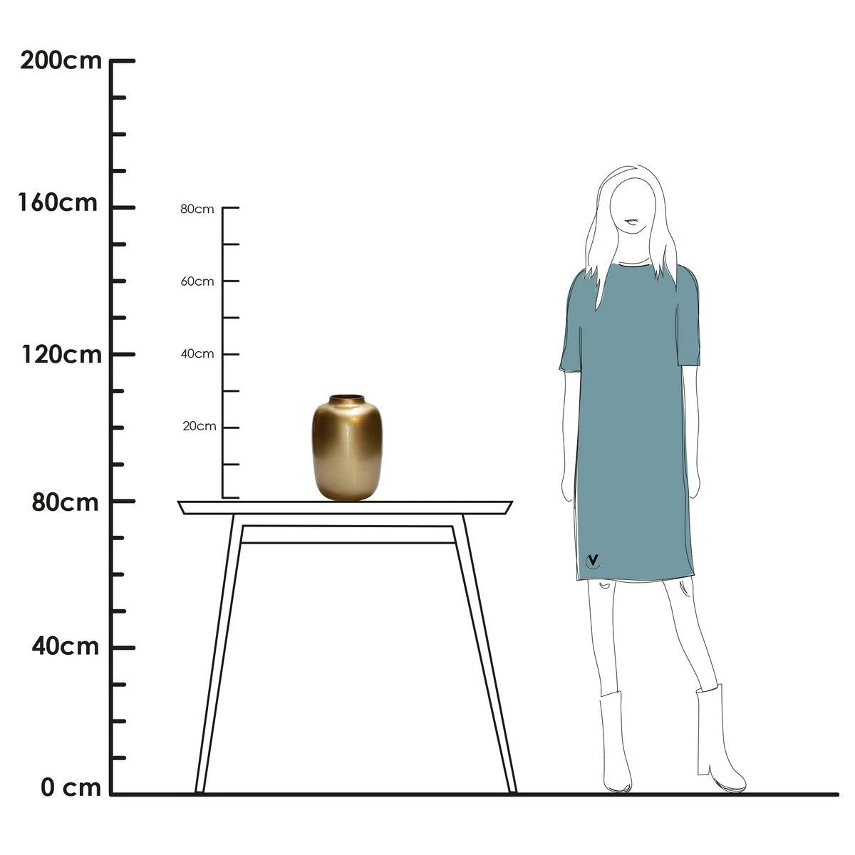 Vaas - Artic gold by Vase The World