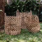 Laundry Basket | Plant Basket | Storage Basket NAILAKA made from Water Hyacinth (3 sizes) by Soeji
