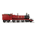 Decoration image train 86x18x27 cm red metal by Clayre & Eef.