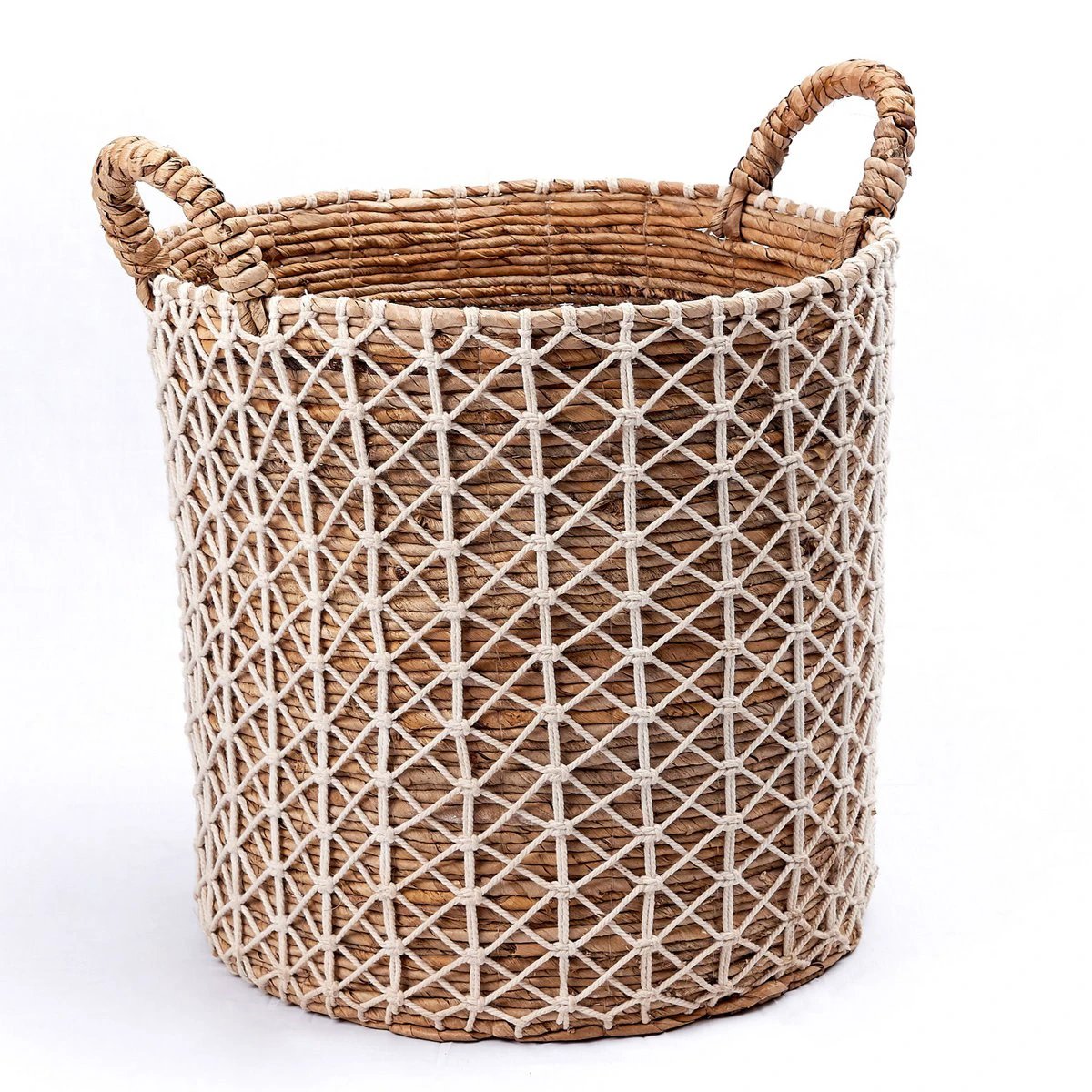 Boho Laundry Basket KERSO | Plant Basket | Storage Basket made of Banana Fibre (3 sizes) by Soeji