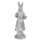 Decoration rabbit 13x12x34 cm by Clayre & Eef.