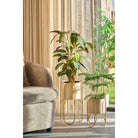 Flowerpot inside Danube Light yellow by Mica Decorations