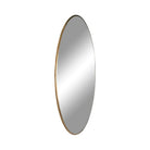 Jersey Mirror - Brass Look, Steel, Ø40cm by EMIRELLE