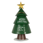 Christmas decoration letterbox Ø 18x35 cm Green metal by Clayre & Eef.