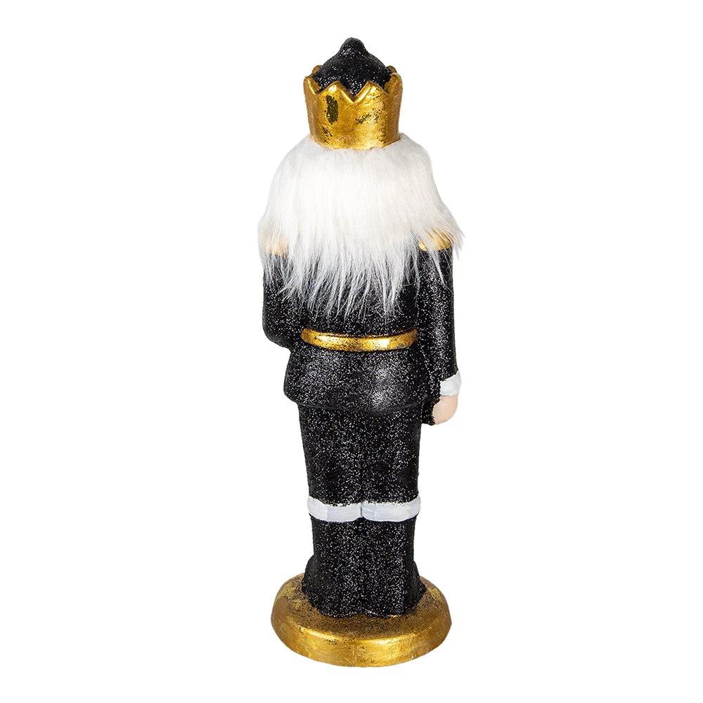 Decoration nutcracker 15x15x50 cm by Clayre & Eef.