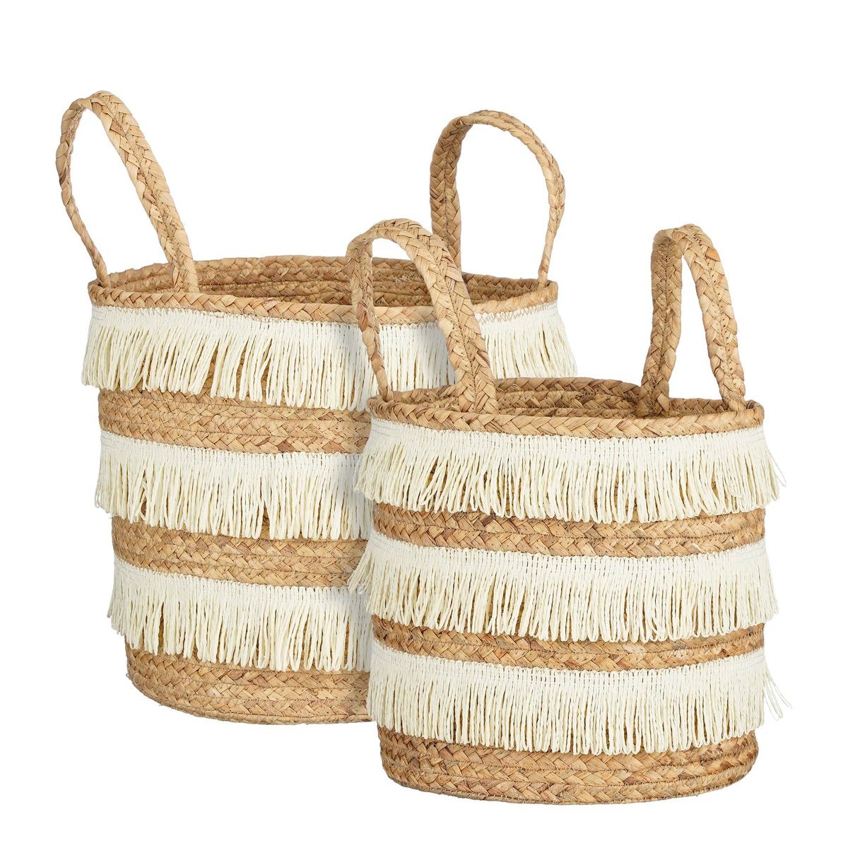 Storage basket set Brown by Mica Decorations