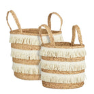 Storage basket set Brown by Mica Decorations