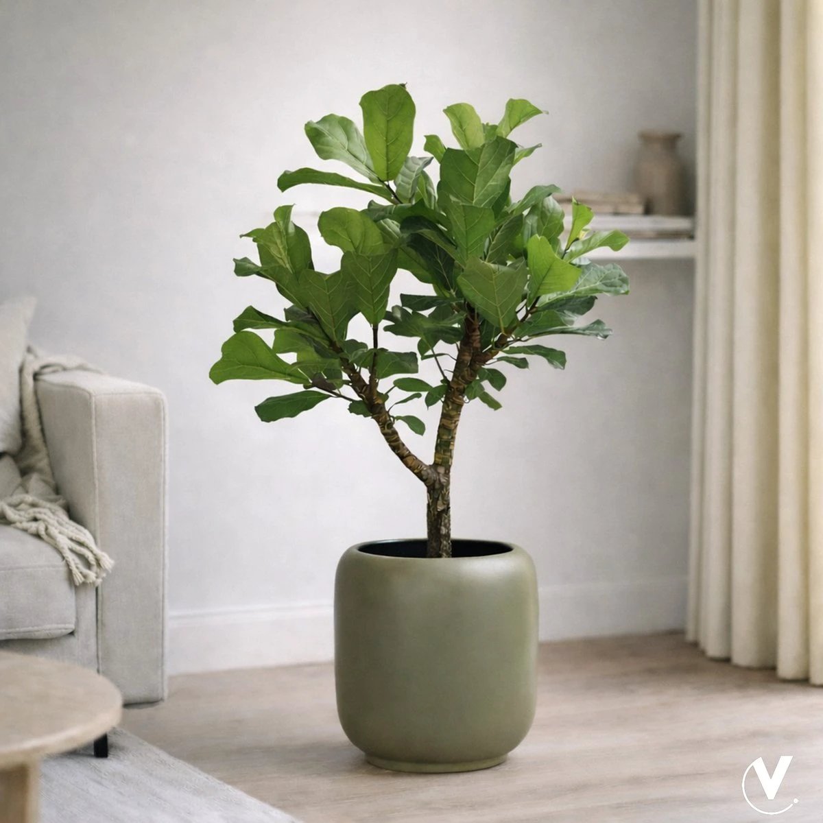 Plantenpot - Lampang pebble grey by Vase The World