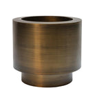 Plantenpot - Uyuni aged brass by Vase The World