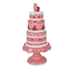 Decoration Image Cake Ø 16x33 cm Pink Plastic by Clayre & Eef.