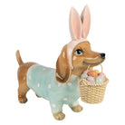 Dekorationsbild Hund 31x10x27 cm Braun Kunststoff von Clayre & Eef.