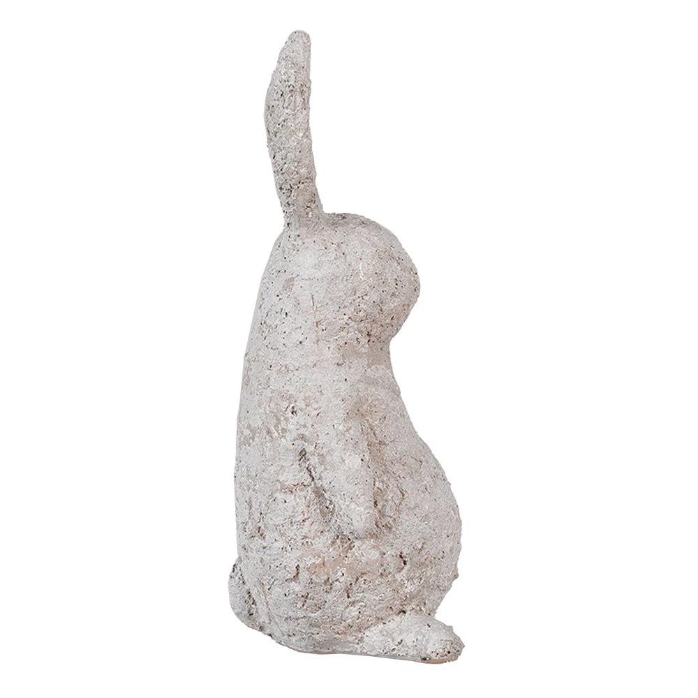 Decoration rabbit 11x11x26 cm by Clayre & Eef.