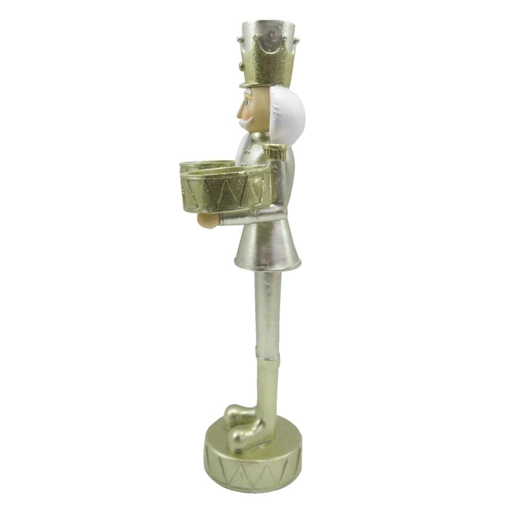 Decoration nutcracker 12x8x28 cm by Clayre & Eef.