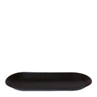 Kolibri Home | Plate oval - Ovale dienblad Ø30cm - Black by Kolibri Company