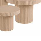 Side table Lux Light brown by Mica Decorations