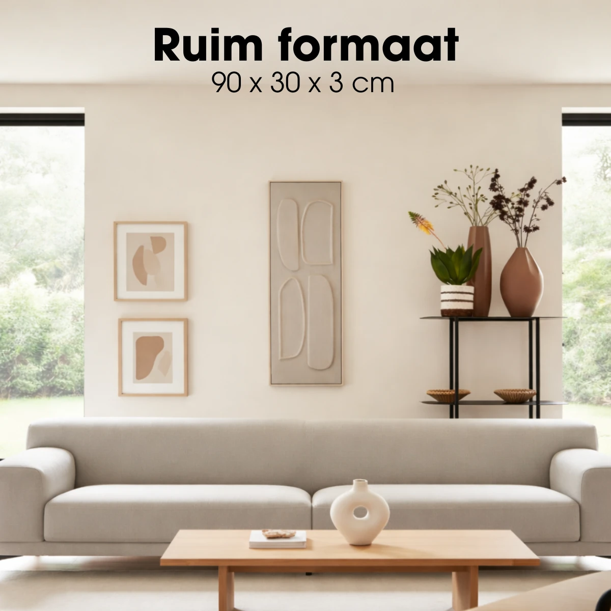 Wall decoration Brown by Mica Decorations