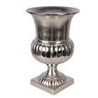 Vase Ø 20x29 cm Silver-coloured Aluminum by Clayre & Eef.