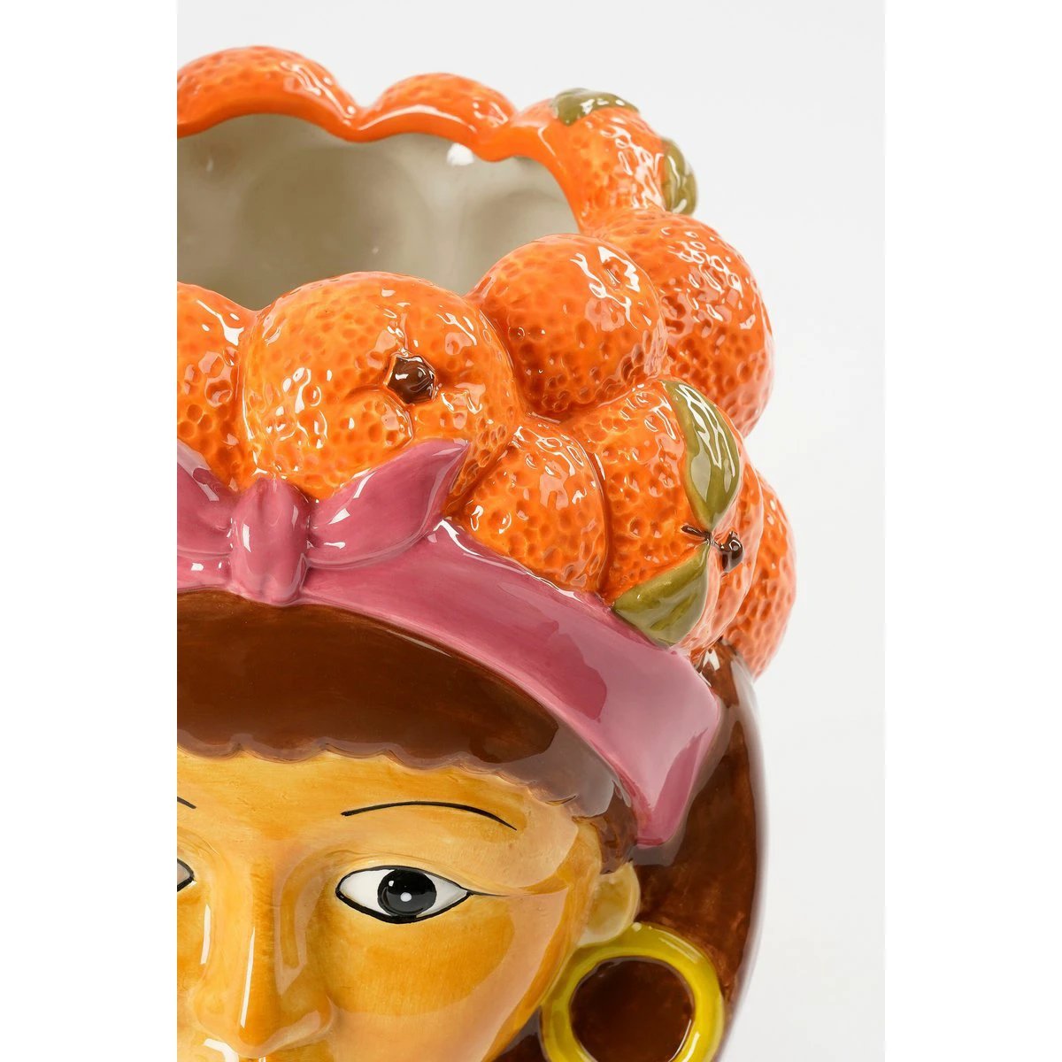 Flowerpot inside Funny Orange by Mica Decorations