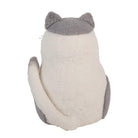 Decoration Image Cat 14x14x20 cm White Felt by Clayre & Eef.