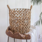 Laundry Basket | Plant Basket | Storage Basket NAILAKA made from Water Hyacinth (3 sizes) by Soeji