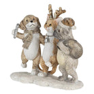 Decoration dogs and cat 13x5x12 cm by Clayre & Eef.