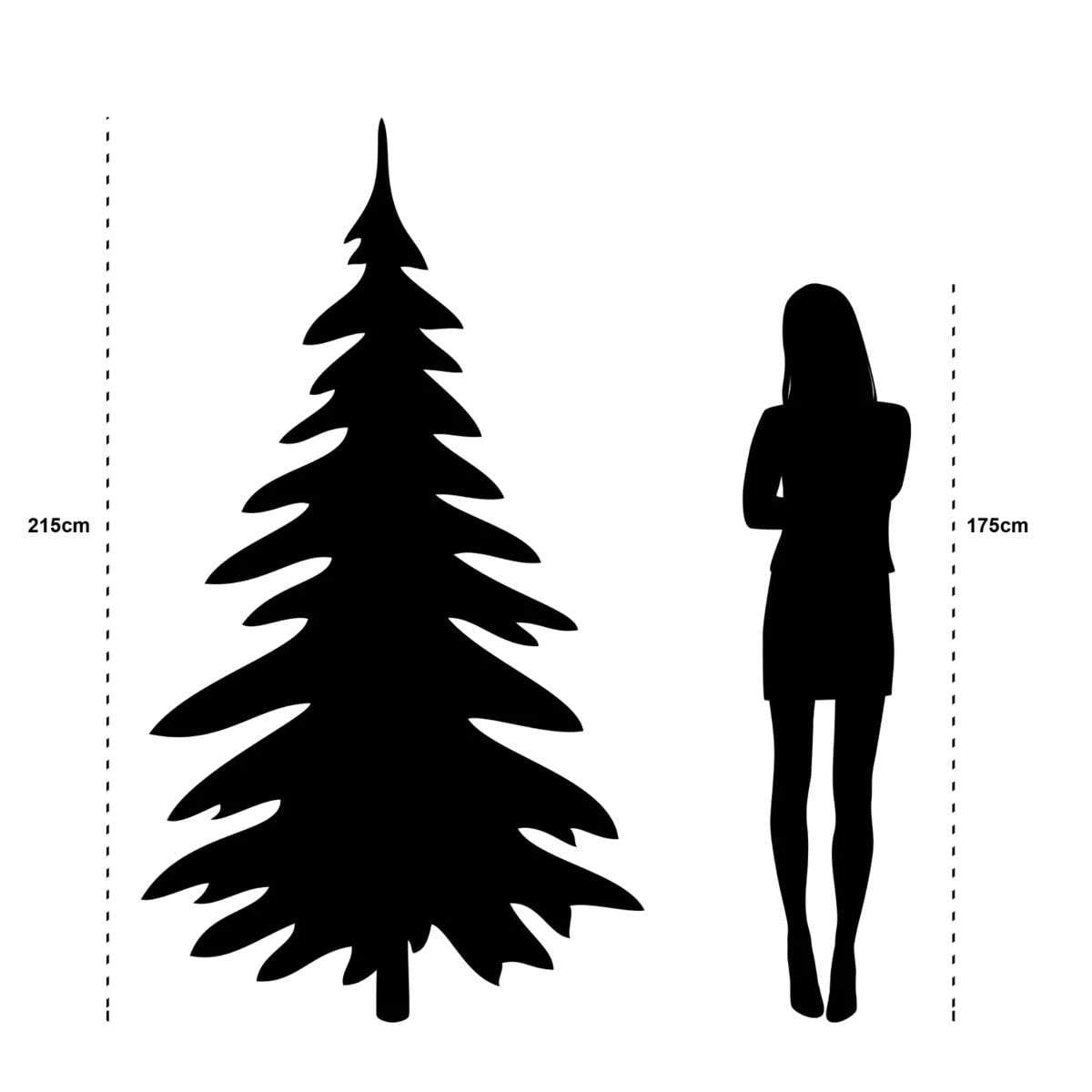 Artificial Christmas tree Vancouver Green by House of Seasons