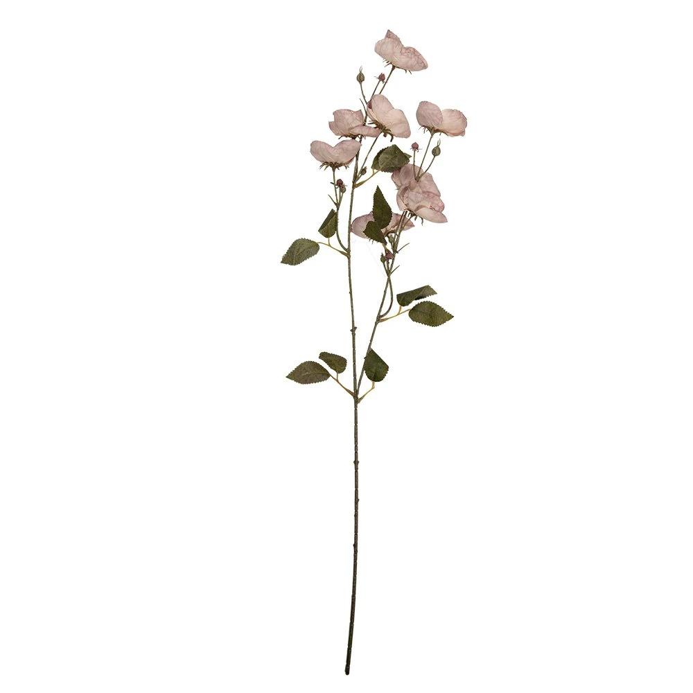 Künstliche Blume 80 cm aus violettem Kunststoff von Clayre & Eef.