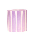 Hummingbird Home | Painted stripe - Lilac - Ø9cm by Kolibri Company
