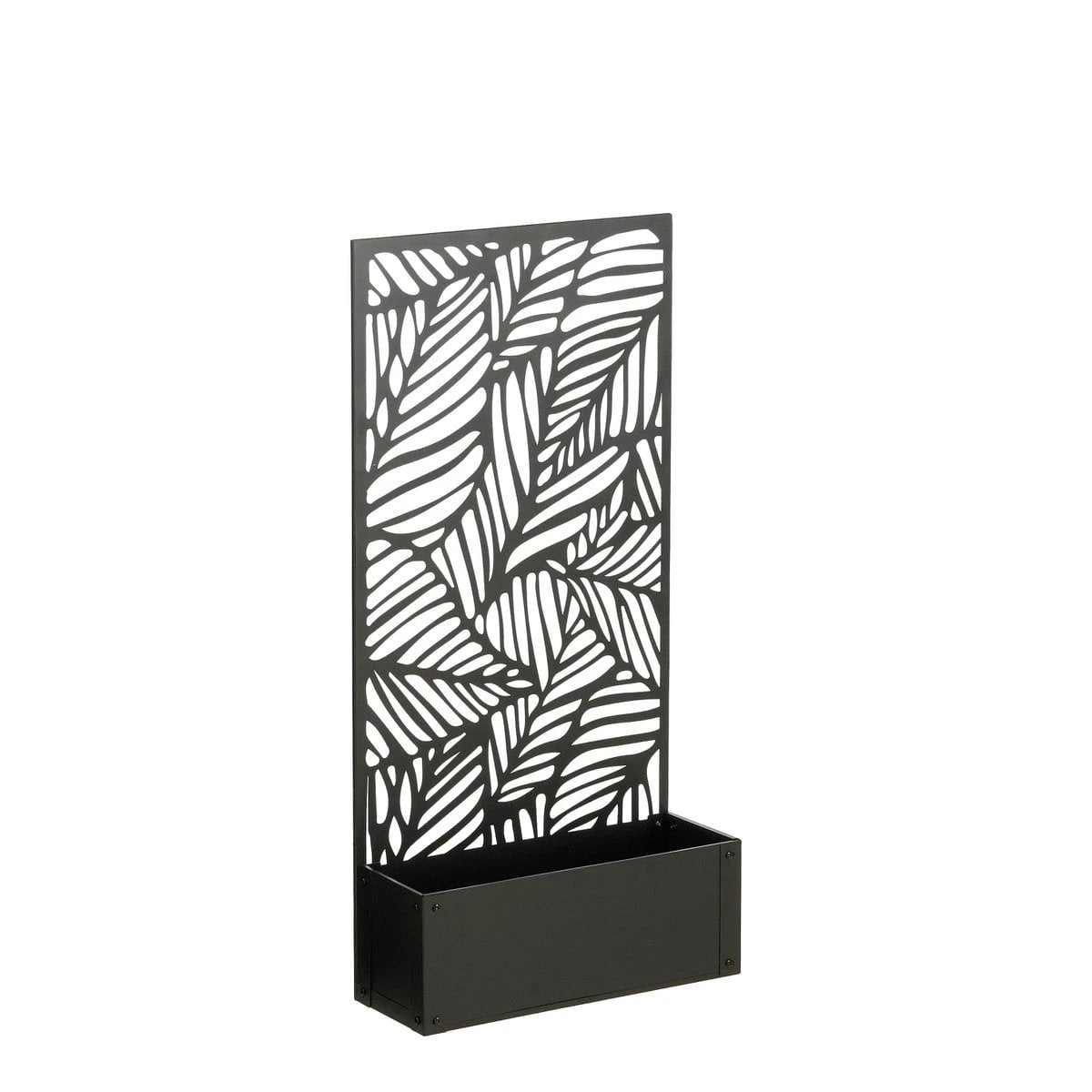 Plant stand outside Sapri Black by Mica Decorations