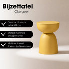 Elliott Yellow side table by Mica Decorations