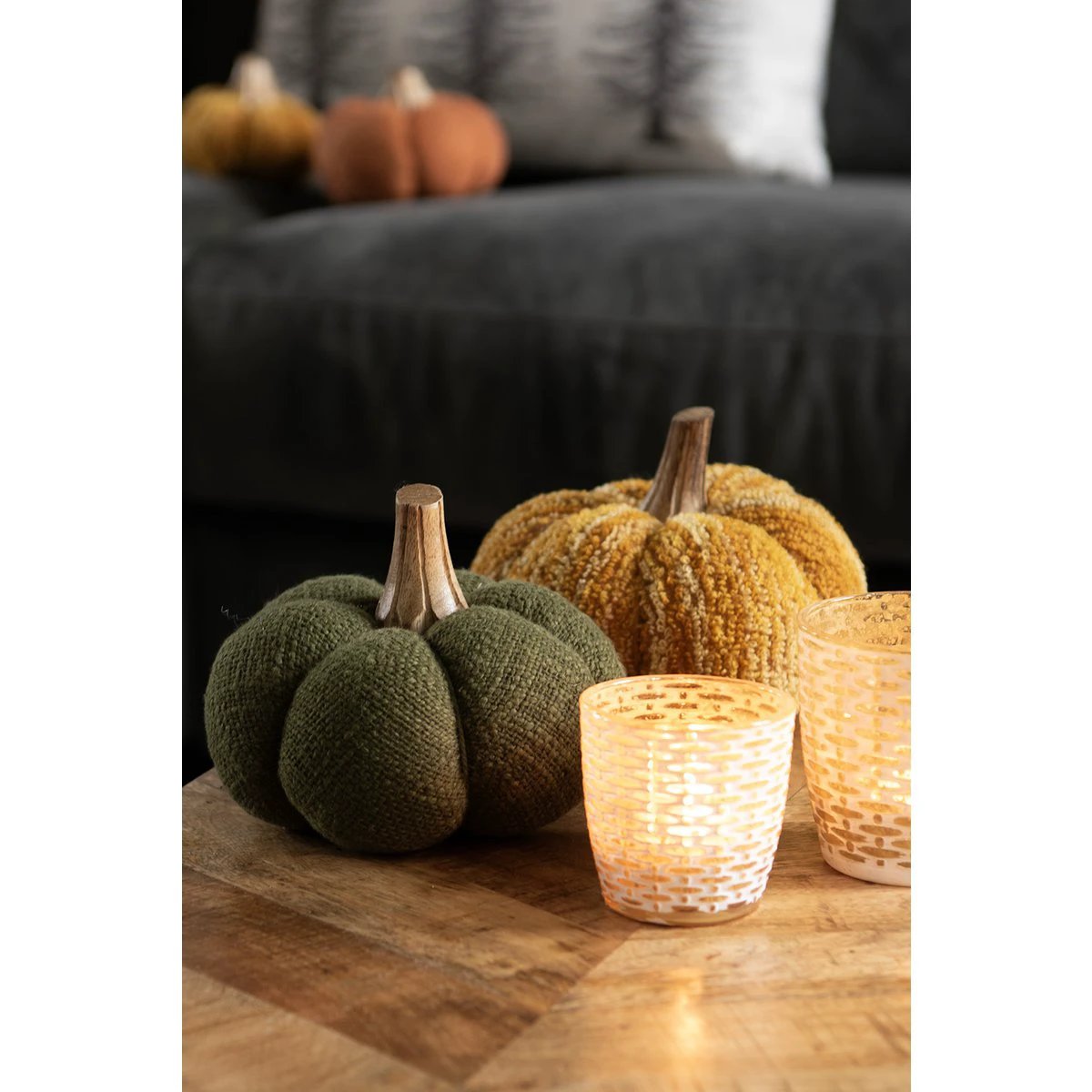 Decoration Pumpkin Ø 15x13 cm by Clayre & Eef.