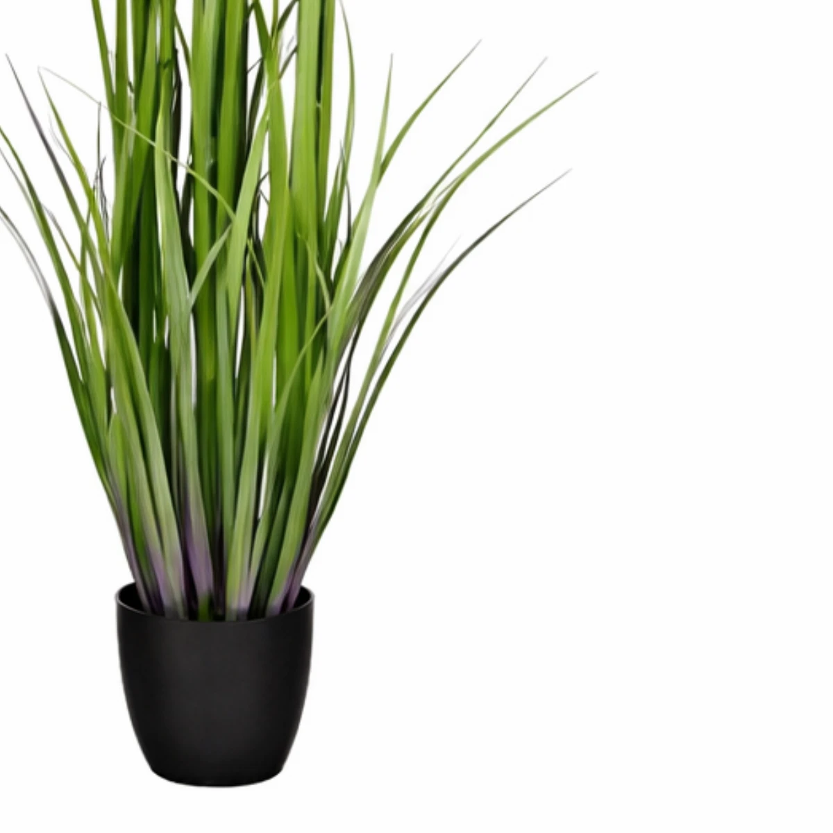 Artificial Plant Ornamental Grass Purple by Mica Decorations