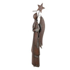 Christmas decoration image angel 48x18x133 cm brown metal by Clayre & Eef.