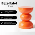 Side table Luna Orange by Mica Decorations