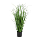 Poa Grass - Green, PE Plastic/Polyester, 30x30x68 cm by EMIRELLE