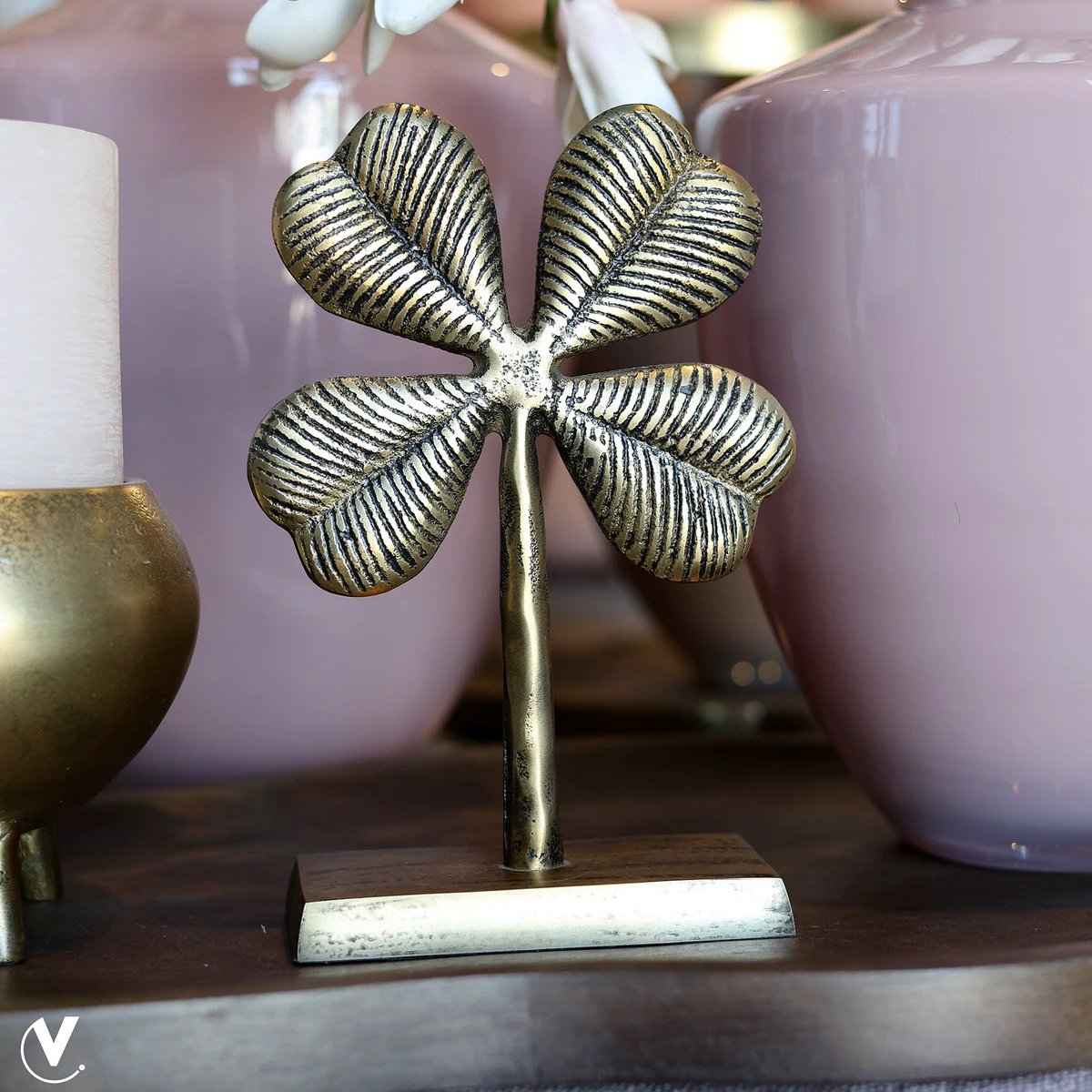 Deco Geluk - Santa Fe aged brass by Vase The World